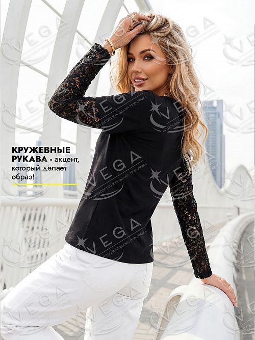 картинка Лонгслив женский 521 от магазина Одежда+